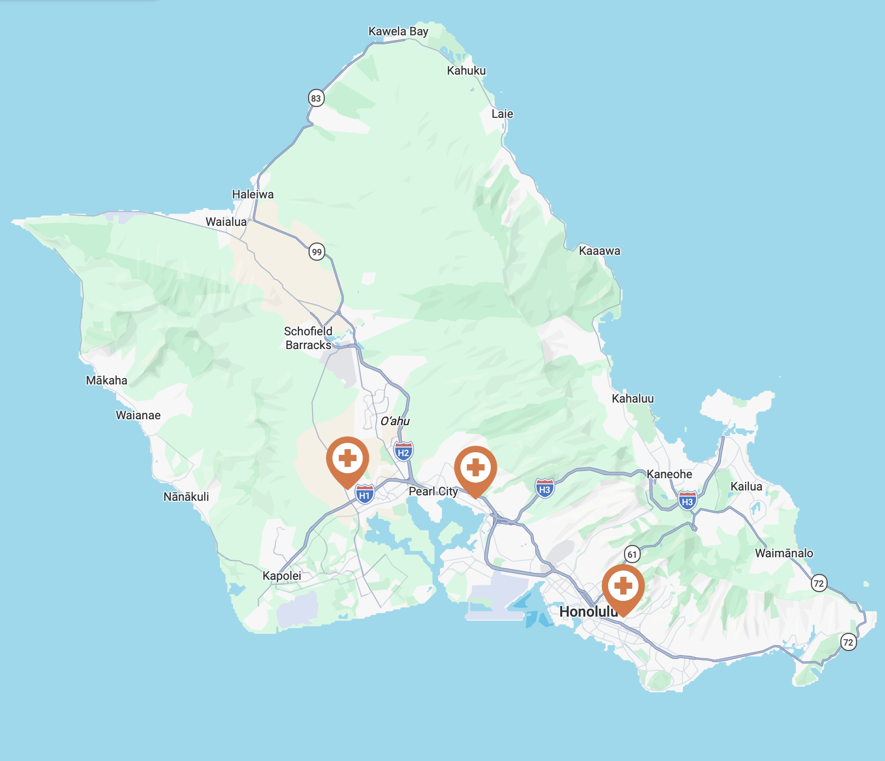 Cloudwell Health In-Person Care Clinics On Oahu - Aiea - Honolulu - Hawaii